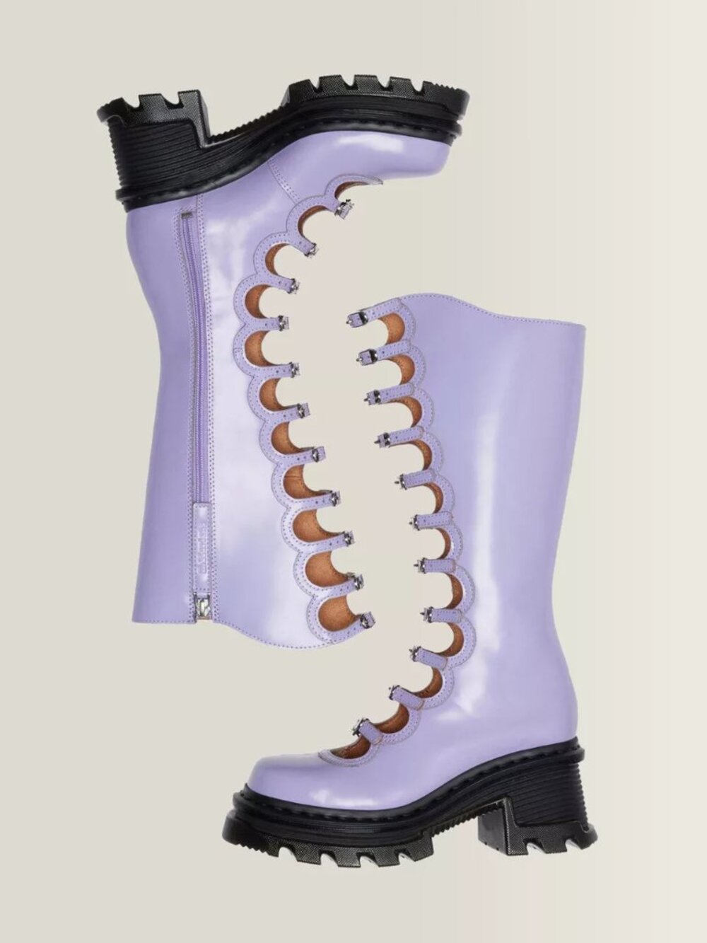 Dr Martens marc jacobs kiki Boots - 8 - purple - Picture 2 of 4